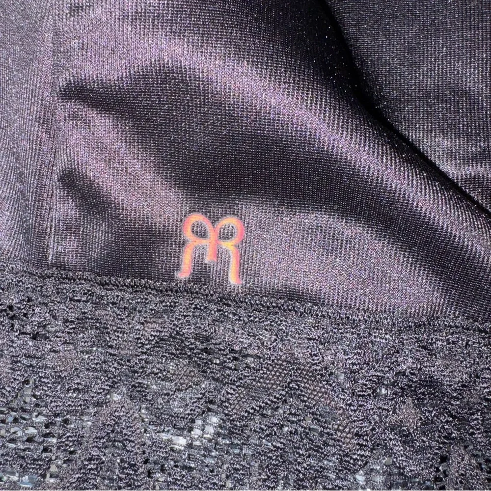 Ruby Ribbon Lace Torsette Open Bust SL3020 Black Size Medium Feminine‎